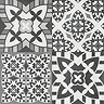 BCT Tiles St Pancras Monochrome Feature Floor Tiles - 331 x 331mm - BCT57581  Profile Large Image