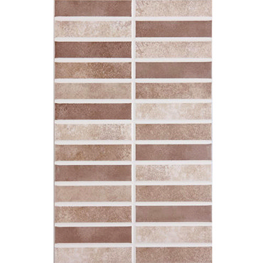 BCT Tiles - 10 Tunis Beige/Brown Pressed Mosaic Wall Tiles - 248x398mm - BCT13525 Profile Large Image