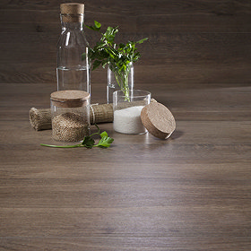 Beacon Cherry Wood Effect Floor Tiles - 200 x 1200mm Large Image