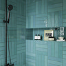 Stonehouse Studio Beauvais Rustic Turquoise Zellige Effect Wall Tiles 75 x 300mm