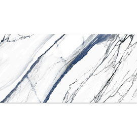 Bellus Blue Marble Effect Wall & Floor Tiles - 300 x 600mm Medium Image