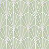 Belmont Hexagon Green with White Lines Wall and Floor Tiles