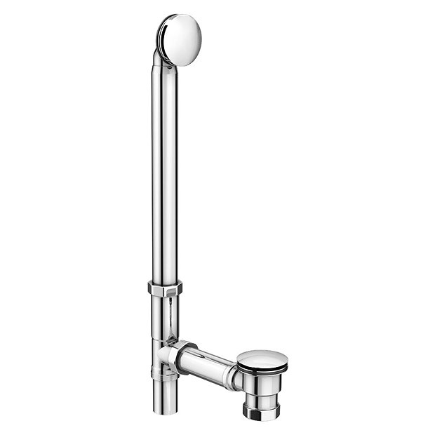 Belmont Luxury Chrome Roll Top Bath Waste | Victorian Plumbing.co.uk
