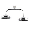 Belmont Traditional 12" Apron Fixed Dual Ceiling Mounted Shower Heads Feature Large Image