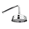 Belmont Traditional 7" Apron Rose Shower Head with Arm Large Image