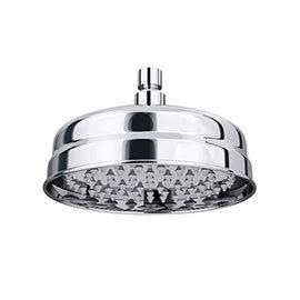 Belmont Traditional 7" Apron Rose Shower Head with Swivel Joint Medium Image