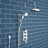 Belmont Traditional Shower Package - Concealed Valve with Fixed Head & Slider Kit