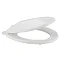 Bemis - 5023AR Rope Design Toilet Seat - White - 5023AR000 Profile Large Image