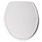 Bemis - 5023AR Rope Design Toilet Seat - White - 5023AR000 Large Image