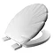 Bemis - 5900AR Shell Design Toilet Seat - White - 5900AR000  Profile Large Image