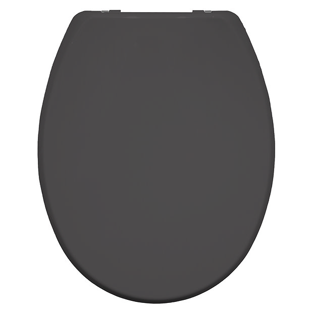 Bemis Atlantic Round Spa UltraFix Toilet Seat Grey