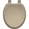 Bemis Chicago STA-TITE Toilet Seat - Indian Ivory - 5000ART846  Profile Large Image