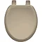 Bemis Chicago STA-TITE Toilet Seat - Indian Ivory - 5000ART846 Profile Large Image