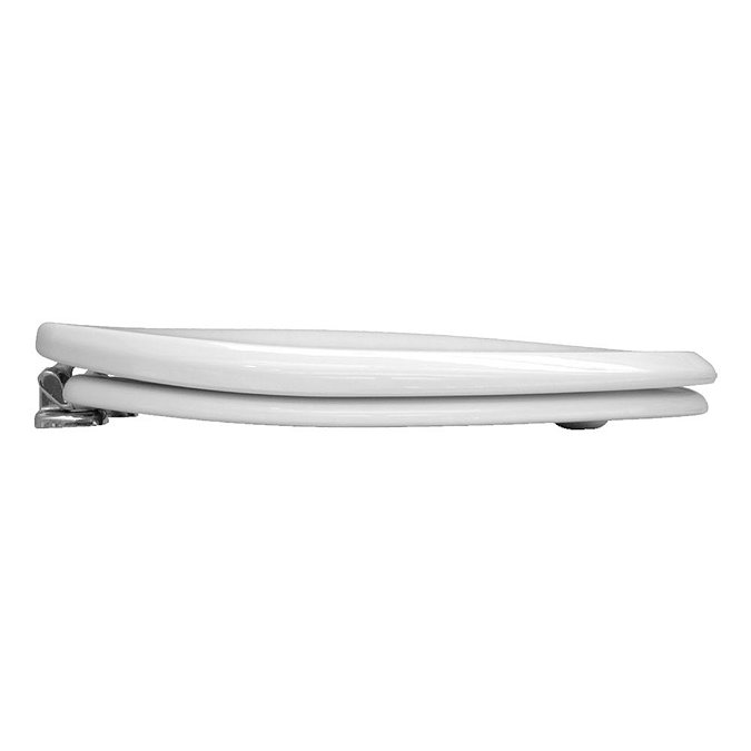 Bemis Memphis Toilet Seat with Adjustable Chrome Hinges - 4402CPT000 Profile Large Image