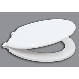 Bemis - Model 5000EL Toilet Seat with Smartlift Take-Off & Slow Close - White - 5000EL000 Large Imag