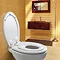 Bemis - Orlando Next Step 2 Antibacterial Soft Close Child Toilet Seat - 4250ELT000 Profile Large Im