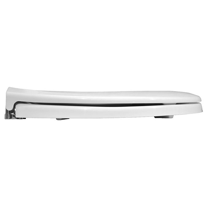 Bemis Oxford Toilet Seat with Adjustable Chrome Hinges - 3900CPT000 Profile Large Image
