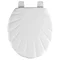 Bemis Shell STA-TITE Toilet Seat White - 5900ART000  Profile Large Image