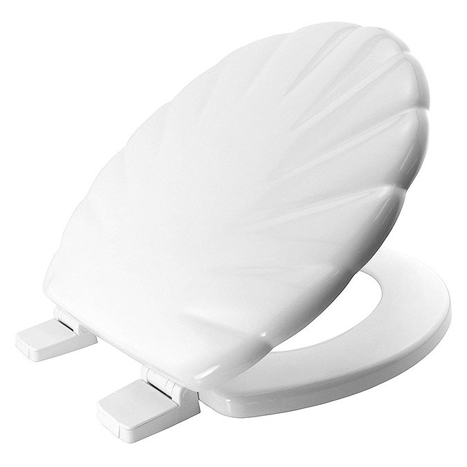 Bemis Shell STA-TITE Toilet Seat White - 5900ART000 Large Image