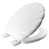 Bemis Shell STA-TITE Toilet Seat White - 5900ART000 Large Image