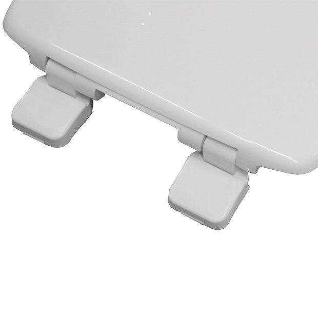 Bemis York UltraFix Toilet Seat White