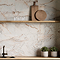 Bergolo White Marble Effect Tiles - 300 x 600mm