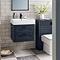 Berisso Anthracite Gloss Speckled Stone Effect Wall and Floor Tiles - 500 x 500mm