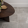 Berisso Grey Gloss Speckled Stone Effect Tiles - 500 x 500mm
