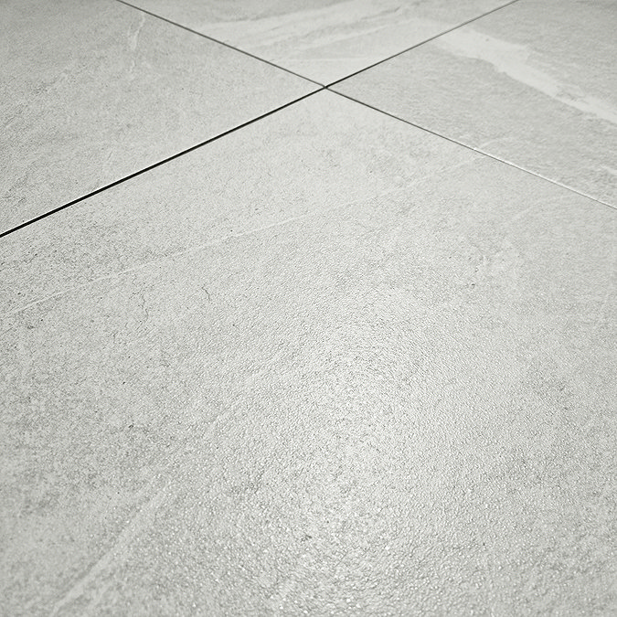 Berisso Ivory Gloss Speckled Stone Effect Tiles - 500 x 500mm
