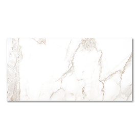 Bertrand Large Format Gloss Gold Marble Effect Wall and Floor Tiles - 600 x 1200mm