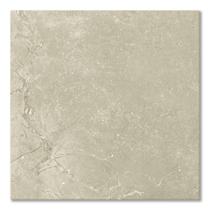 Berwick Beige Stone Effect Anti-slip Floor Tiles 600 x 600mm