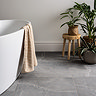Berwick Grey Stone Effect Anti-slip Floor Tiles 600 x 600mm