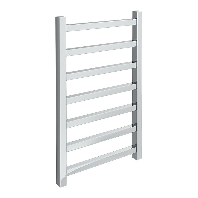 Bexley Designer Heated Towel Rail W500 x H800mm - Chrome Large Image