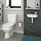 Bi-Fold Shower Enclosure and En-Suite Set - 3 Size Options  In Bathroom Large Image