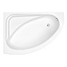 Bianco Bathroom Suite with Orlando Corner Bath Profile Large Image