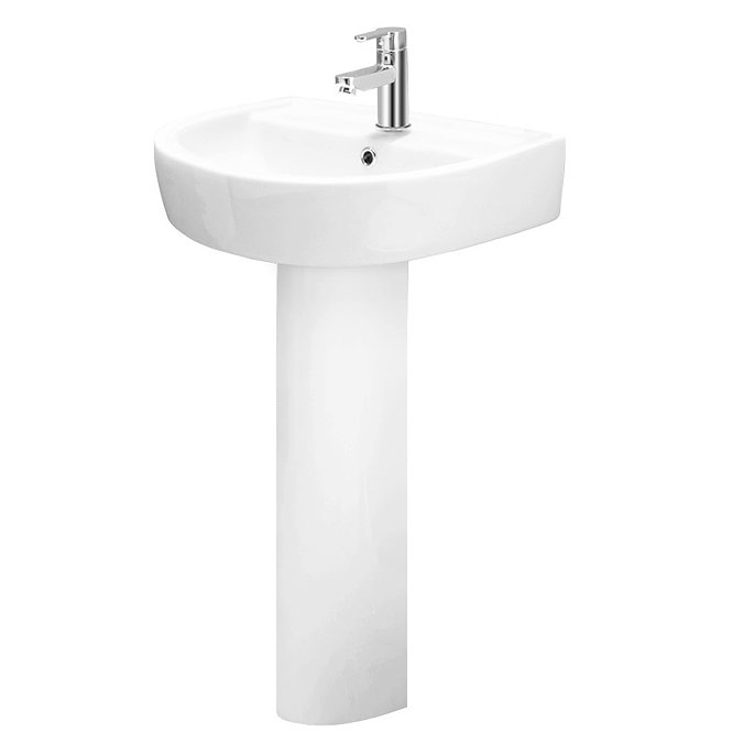 Bianco Bathroom Suite with Single Ended Bath - 3 Bath Size Options Feature Large Image