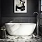 Bianco Double Ended Curved Freestanding Bath Suite Feature Large Image