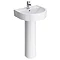 Bianco Double Ended Curved Freestanding Bath Suite  Newest Large Image