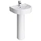 Bianco Double Ended Curved Freestanding Bath Suite Newest Large Image