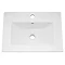Bianco Gloss White Floorstanding Vanity Unit + Close Coupled Toilet  In Bathroom Large Image