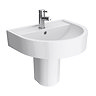 Bianco Modern Cloakroom Suite  In Bathroom Large Image