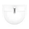 Bianco Modern Wall Hung Basin  In Bathroom Large Image