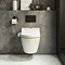 Bianco Wall Hung Smart Bidet Toilet and Basin Suite Profile Large Image