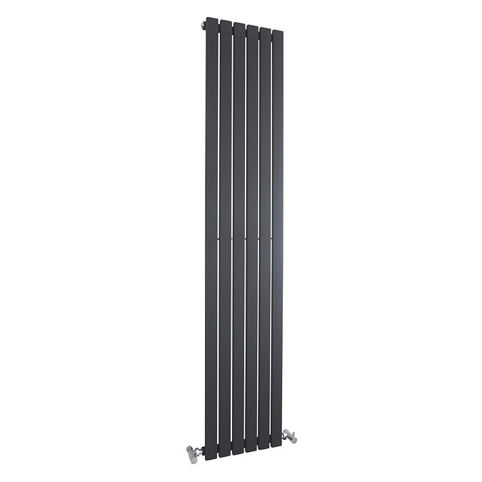 Bilbao Anthracite Single Panel Designer Radiator (1800 x 354mm) Large Image