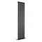 Bilbao Anthracite Single Panel Designer Radiator (1800 x 354mm) Large Image