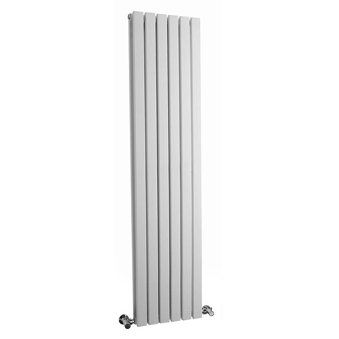 Bilbao White Double Panel Designer Radiator (1500 x 354mm) Large Image