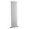 Bilbao White Double Panel Designer Radiator (1500 x 354mm) Large Image