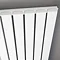 Bilbao White Single Panel Designer Radiator (1500 x 354mm) Profile Large Image