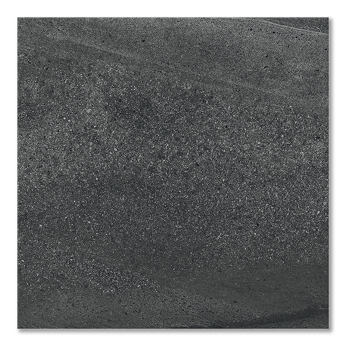 Biscay Black Stone Effect Floor Tiles - 333 x 333mm