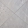 Biscay Grey Stone Effect Floor Tiles - 333 x 333mm